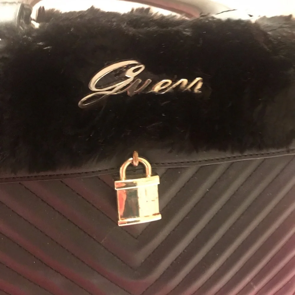 Gorgeous custom crossbody with genuine rabbit fur💖 - Picture 6 of 12